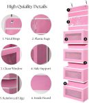 Giraffe Creation Over Door Organizer with 4 Large Capacity Pockets